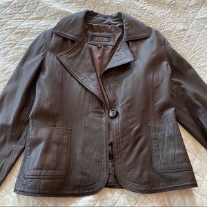 VINTAGE Guess leather jacket
